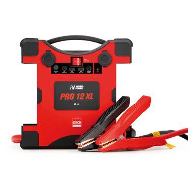 GYS BOOSTER LITHIUM NOMAD POWER PRO 12 XL - 025912 portable jump  for 12V vehicles. Ideal for cars, SUVs, and boats.