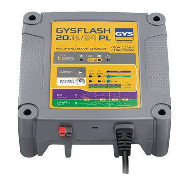 GYS FLASH 20.12/24PL Battery Charger 12V/24V