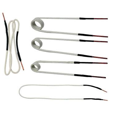 GYS Powerduction 10R Induction Heater 068643 heating coils set with various loop sizes for unlocking mechanical parts quickly.