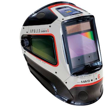 GYS Apollo+ True Colour welding helmet 068681 with auto-darkening lens, UV/IR protection, and high-sensitivity sensors for industrial welding safety.