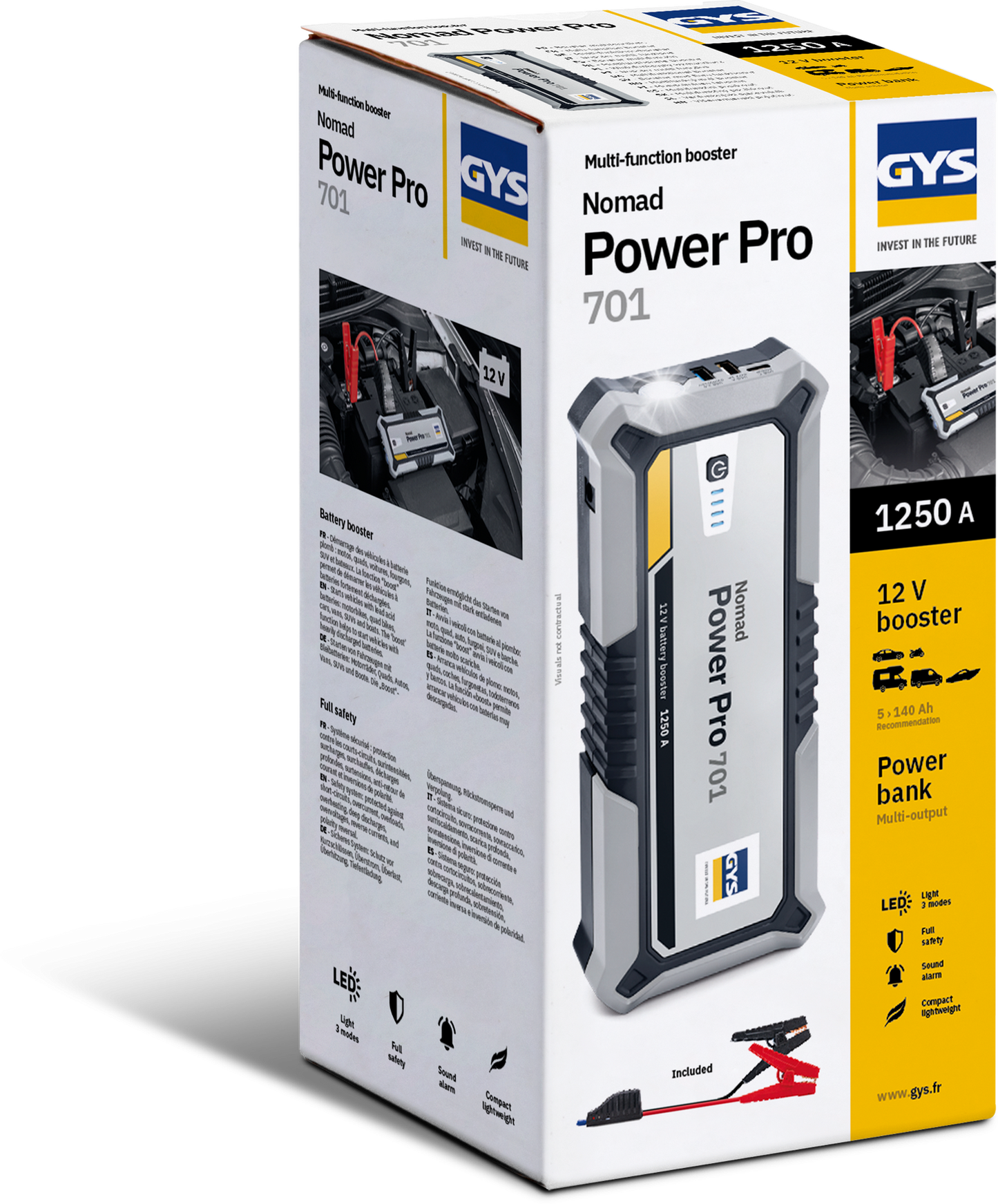 GYS BOOSTER LITHIUM NOMAD POWER PRO 701 - 085855