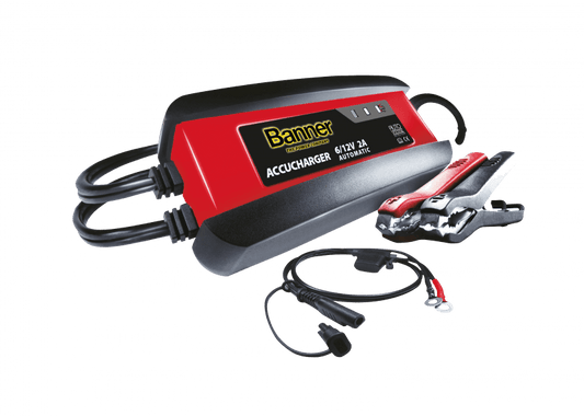 Banner Accucharger 2A Fully Automatic 6/12V Charger