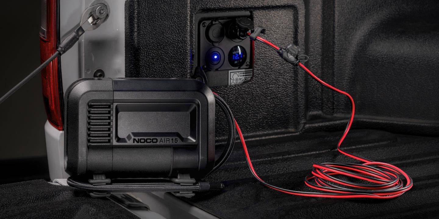 NOCO Portable Tyre Inflator -AIR10 - 10A 60PSI with digital display