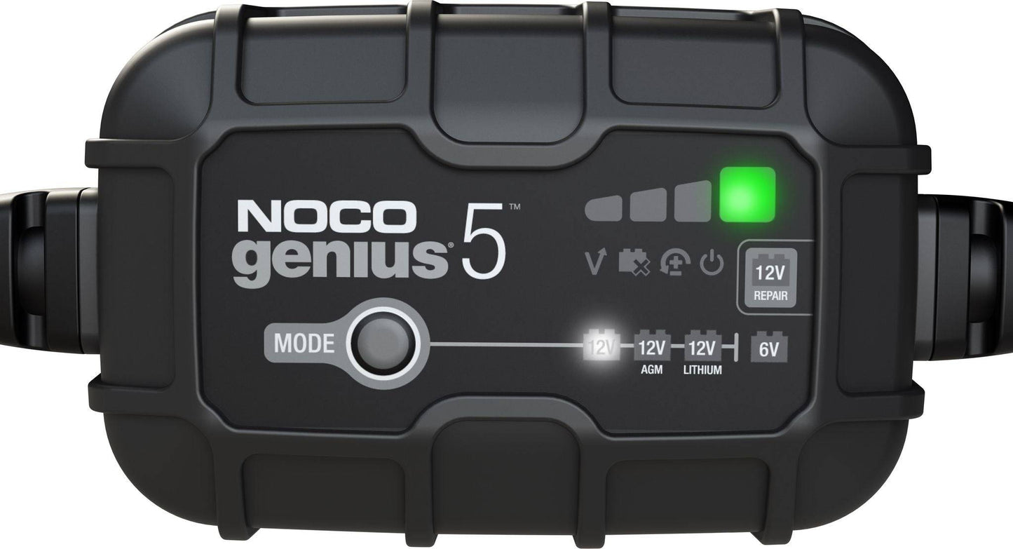 Noco Genius 5 - 5A 6V & 12V Battery Charger