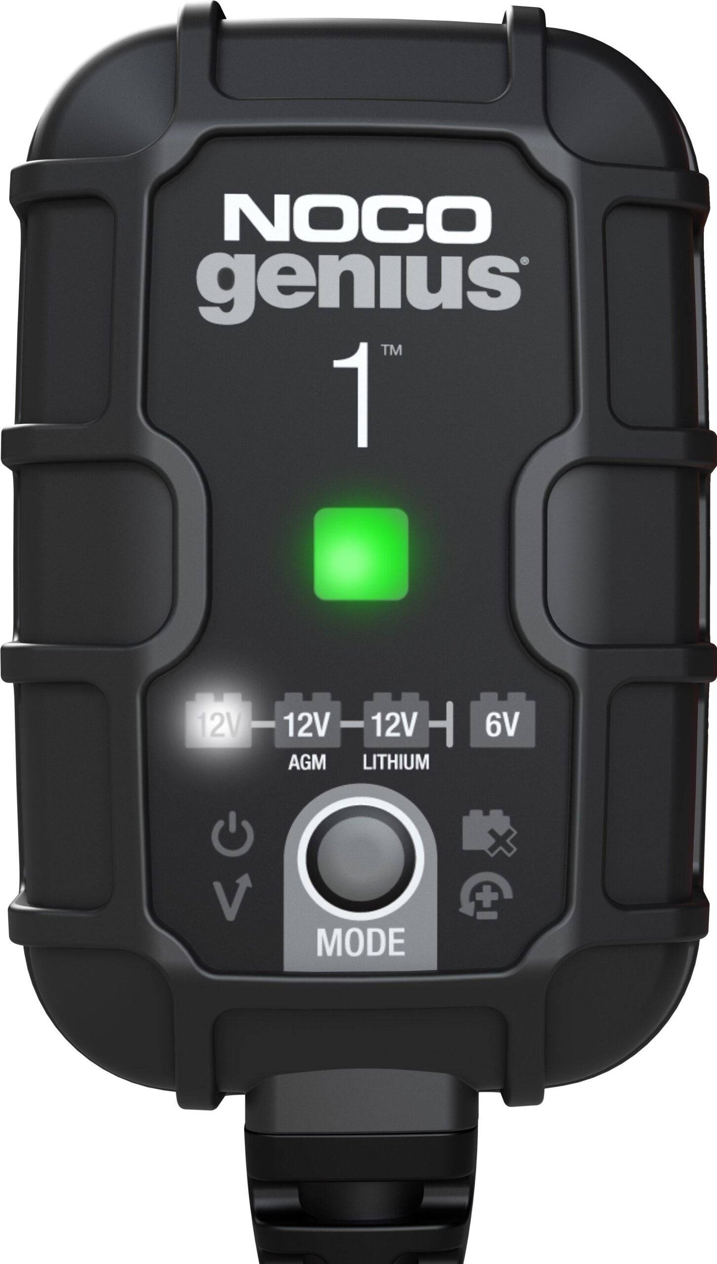 NOCO 6V & 12V 1 AMP SMART BATTERY CHARGER