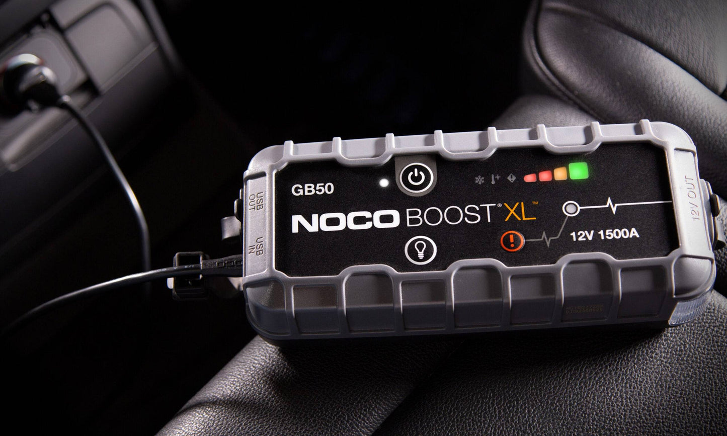 Noco GB50 Boost XL 12V 1500A Jump Starter booster pack.