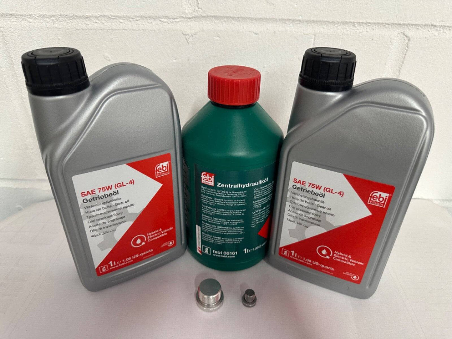 Febi Automatic Transmission Oil Change Parts Kit Fits Audi Seat for 7 speed dual -  clutch transmissions