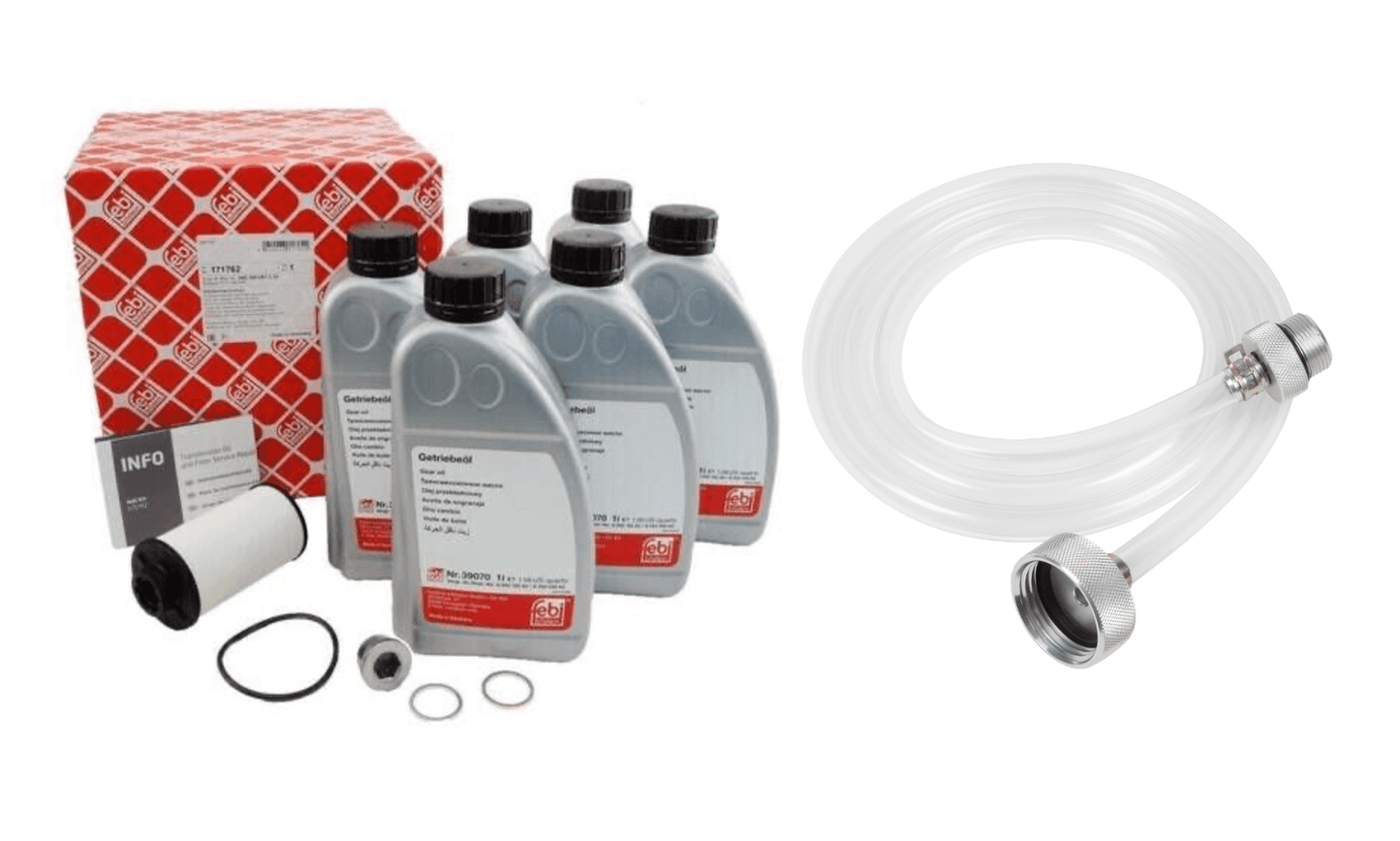 VW AUDI SKODA DSG 6 SPEED FEBI 171762 TRANSMISSION SERVICE KIT + Oil Filling Kit