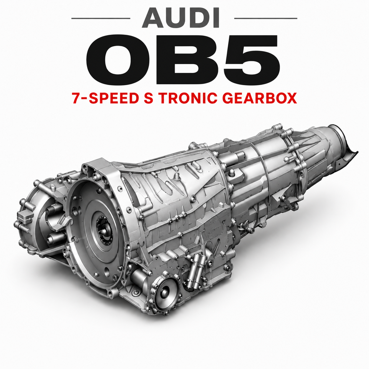 The Audi 0B5 7-speed wet dual-clutch transmission