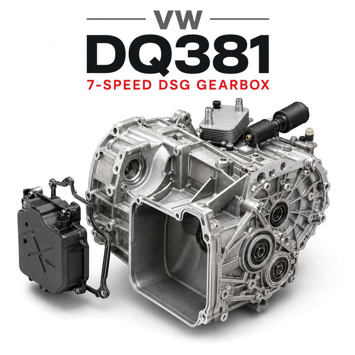 VW DQ381  7-speed wet-clutch DSG transmission 