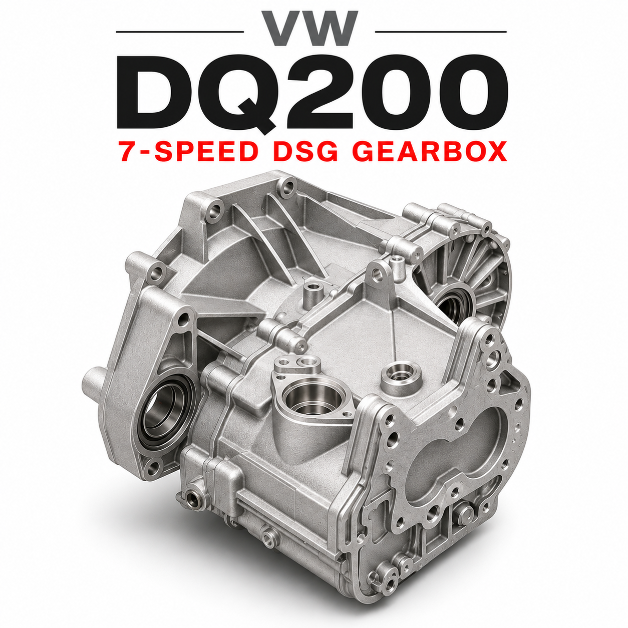 VW DQ200 is a 7-speed dry-clutch DSG transmission