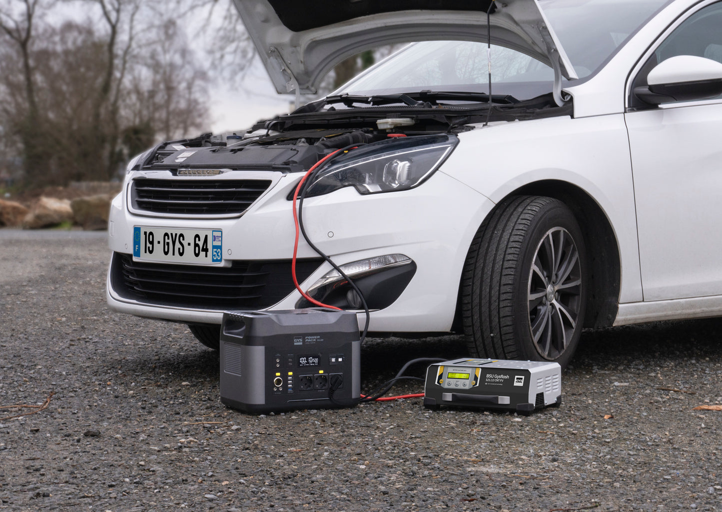 GYS GYSFLASH 100.12 HF 100A Battery Support Unit & Diagnostic Charger – 5M Cable