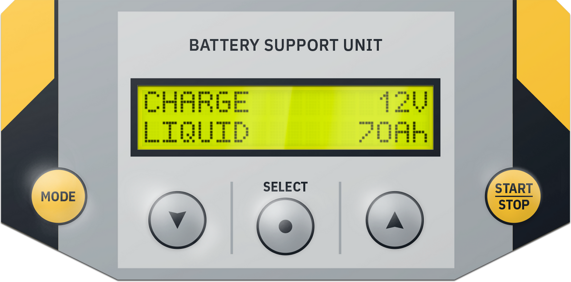 GYSFLASH Battery Support Unit & Diagnostic Charger 100.12 029453 control panel