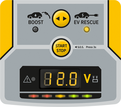 GYS GYSCAP Twin Start EV Rescue Pack 12V Supercapacitor Booster – 089990