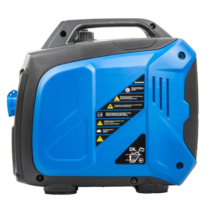Hyundai HY3900Si 3.3kW 3300W Petrol Inverter Generator side view showing robust casing