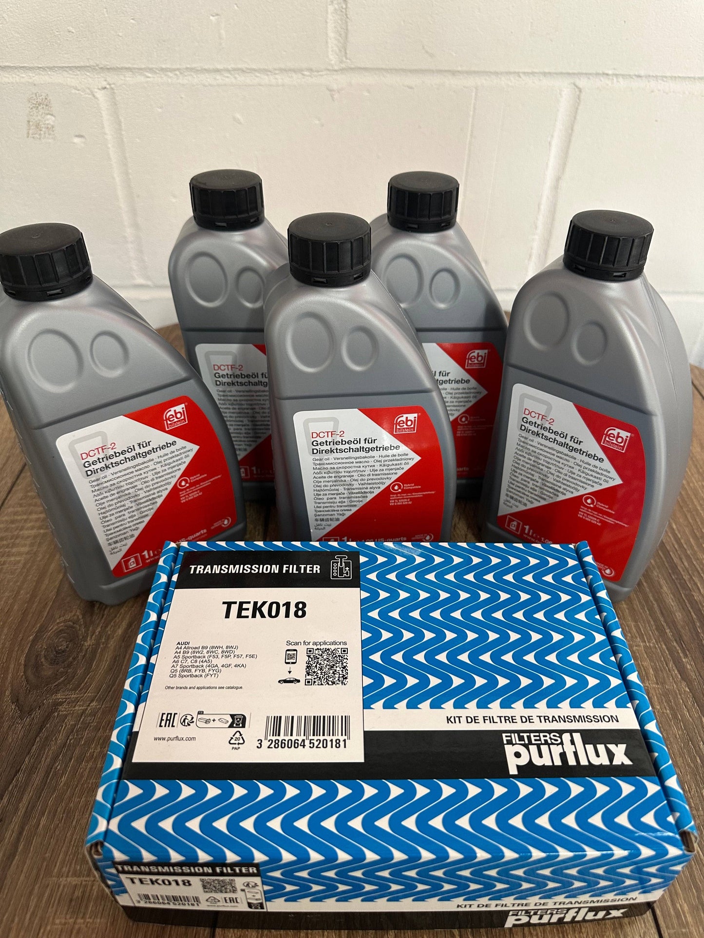 VW/Audi 0CK DCTF-2 Transmission Service Kit Febi/Purflex