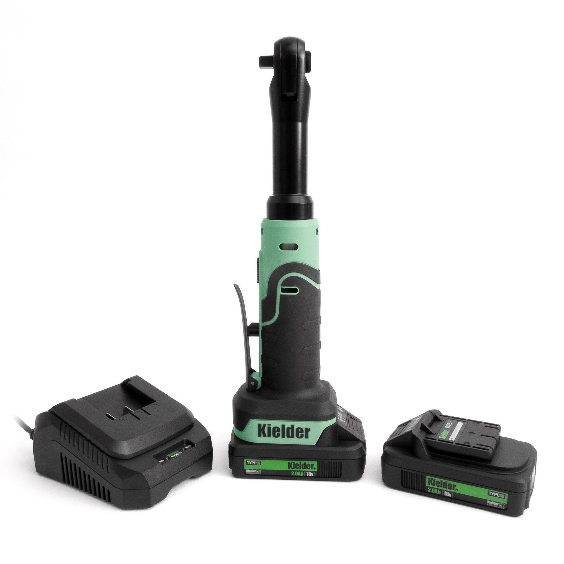 Kielder Long Reach Ratchet with battery and charger