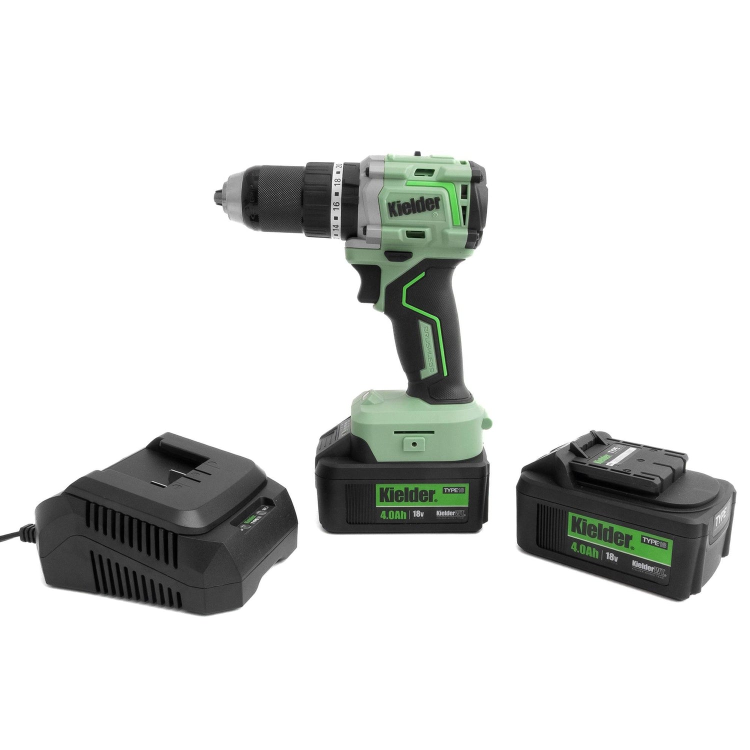 Kielder KWT Combi drill with batteries and charger