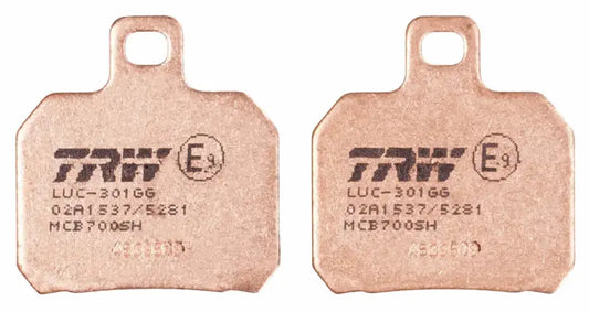 TRW MCB700SH Sintered Rear Motorcycle Brake Pads