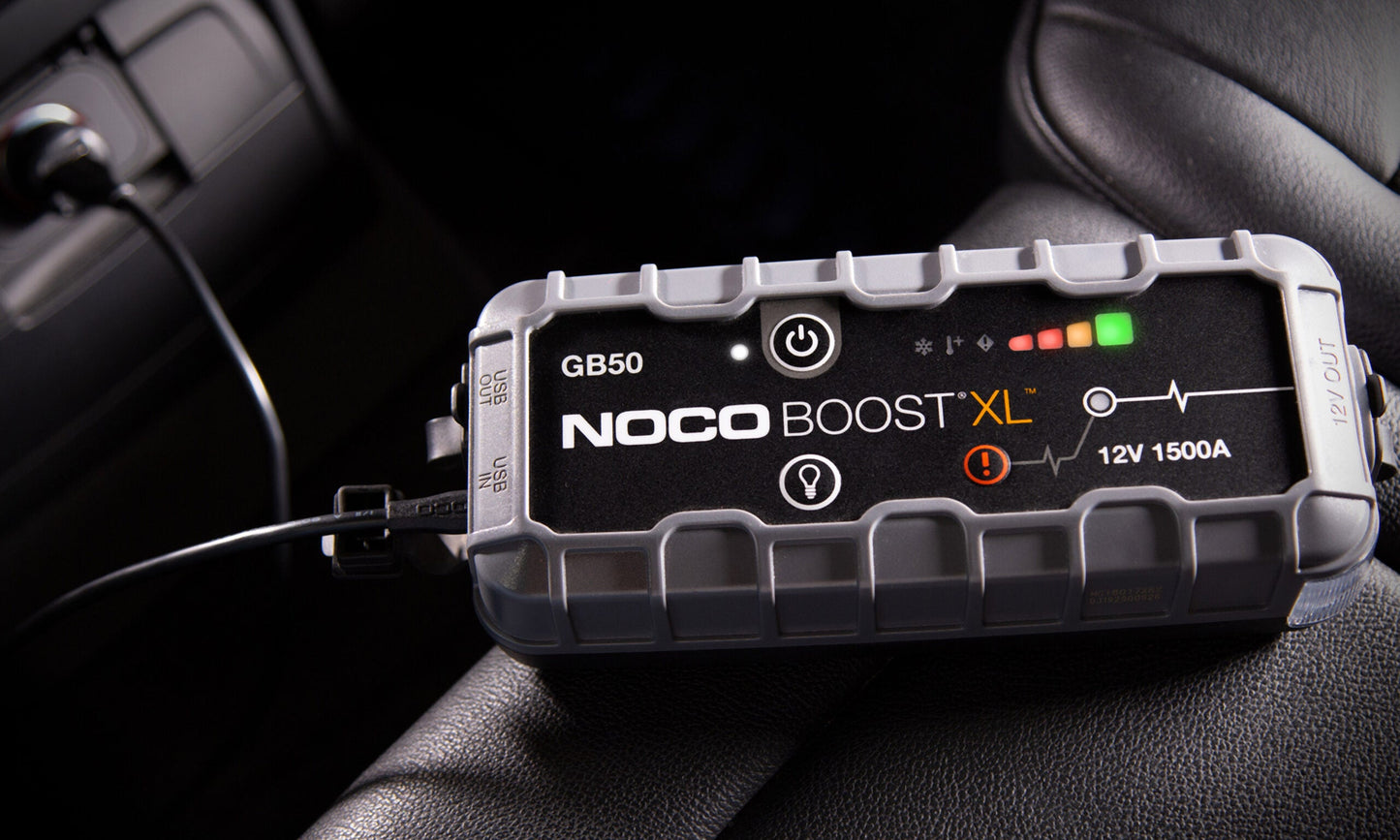 NOCO GB50 Lithium Jump Starter + GBC017 EVA Protection Case