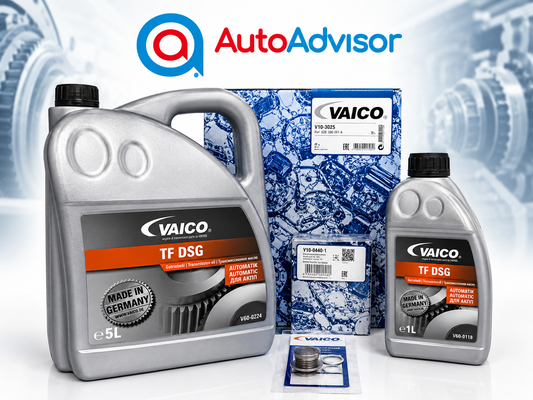 VAICO V10-3025 DSG Gearbox Service Kit | DQ250 | 02E | 0D9 | 6-Speed Oil & Filter Kit